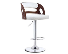Barstools Retro Chair Footrest With Pu Seat - Bar Stool