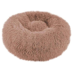 Plush Pet Bed Pet Sofa Pet Beds, Dog Round Cat Winter Warm Sleeping Bag Long Plush Soft Pet