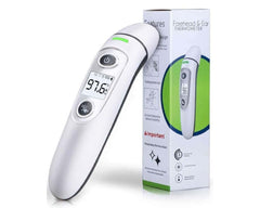 Thermometer probe cleaning