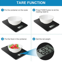 Kitchen Scale Food Scale Digital Weight Grams And Oz