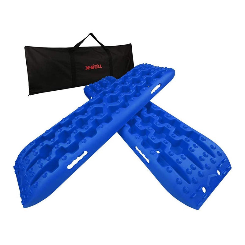 Recovery Tracks X-BULL – 3rd Gen Traction Boards for Sand Mud Snow 4WD Blue