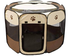 Dog Playpen Dog Play Pen Foldable Pet Playpen Tent Cage Crate
