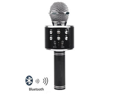 Wireless Microphone Karaoke Microphone, Portable Handheld Mic Speaker