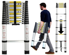 Ladder used for ceiling repair