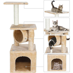 Cat Tree House 93cm