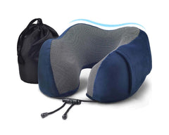 Compact travel pillow for plane use