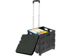 Trolley carrying groceries