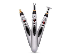 Electronic acupuncture pen in use