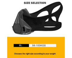 Workout Training Elevation Mask Cycling Running Fitness Gym High Altitude