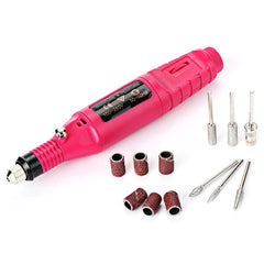 pink electric nail drill