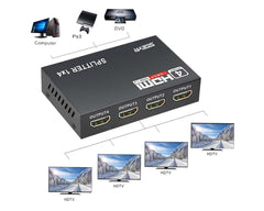 HDMI splitter connected to TV