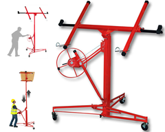 Drywall lifter folded view