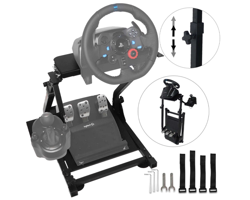 Gaming Wheel Stand Simulator for Logitech G29 Thrustmaster