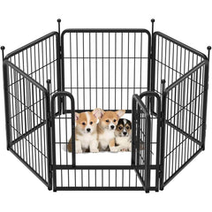 Pet play pen six panels