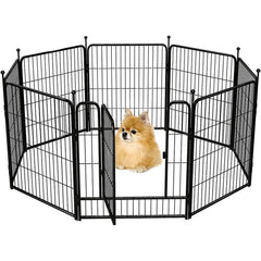 10 panel dog playpen enclosure