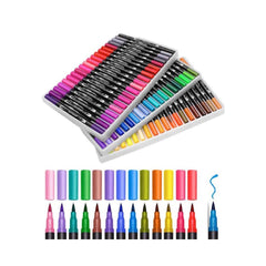 dual tip watercolor pens
