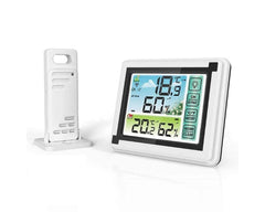 Weather station with history