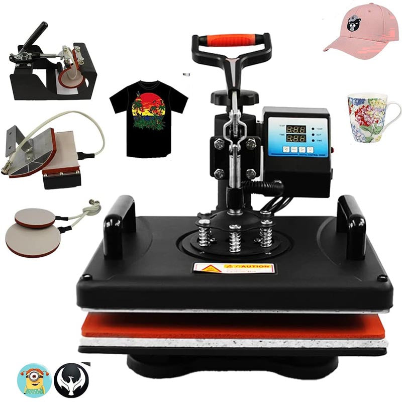 Digital heat press machine