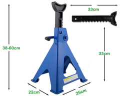 Heavy Duty Axle Stands 6 Ton 2PCS