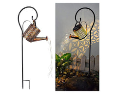 Solar light with metal body