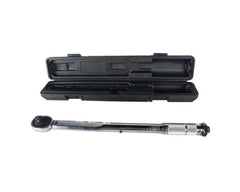 Torque wrench with plastic box