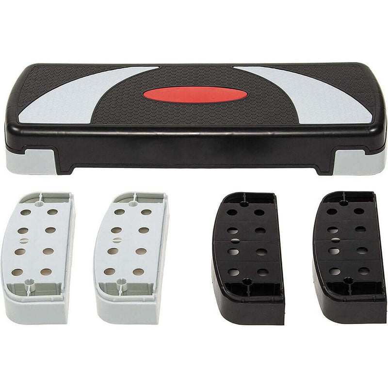 Adjustable Workout Aerobic Stepper Platform