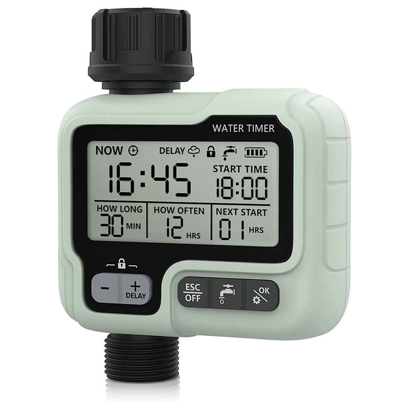automatic irrigation water timer device