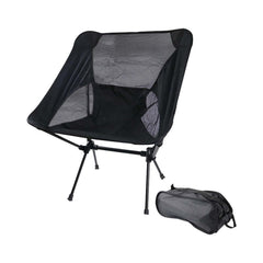 Camping Chair/Outdoor Folding Chair-Black