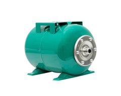 Horizontal pressure tank size
