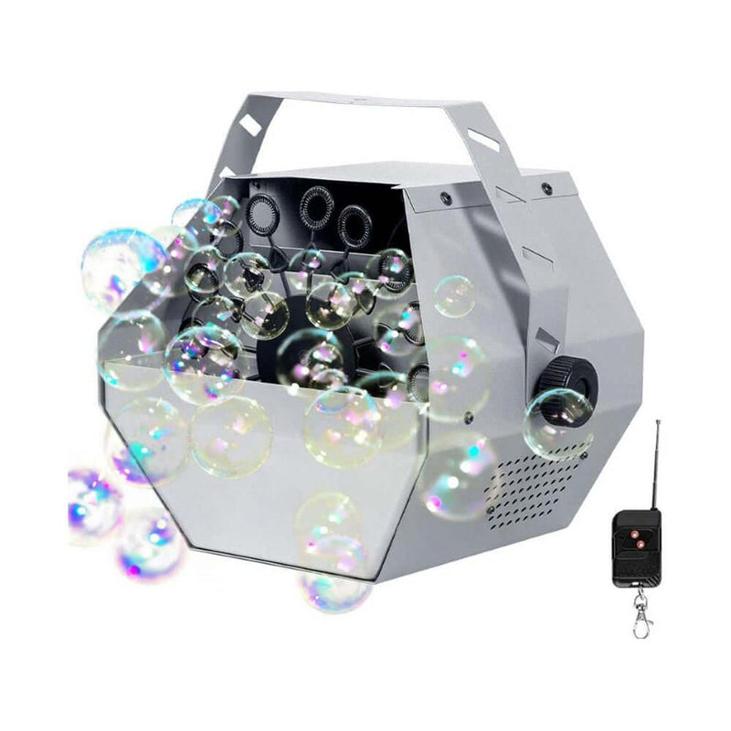 Portable Automatic Bubble Machine with Wireless Remote