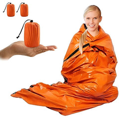 Emergency thermal sleeping bag
