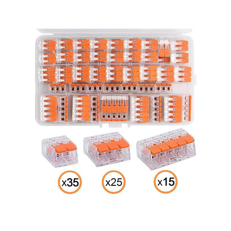 75pcs electrical connectors set