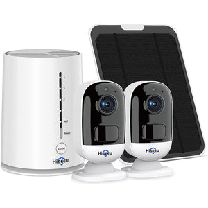 solar powered security camera