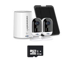 Hiseeu Wireless Outdoor Security Camera System 3MP - Security Camera System