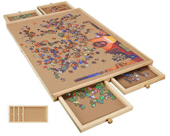 Portable puzzle table