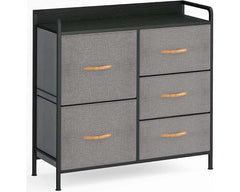 Chest of Drawers Tall Boy 5 Drawers