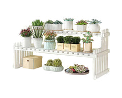 3 Tier Bamboo Plant Stand Indoor Pland Shelf for Plants