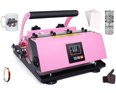 heat press with alarm
