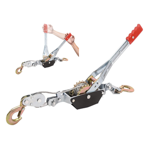 Cable winch power puller full view