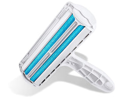 Portable pet hair brush