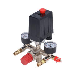 Air compressor pressure switch front view