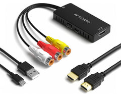 RCA to HDMI Converter AV to HDMI Adapter