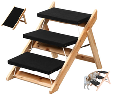 Easy to set up pet stairs