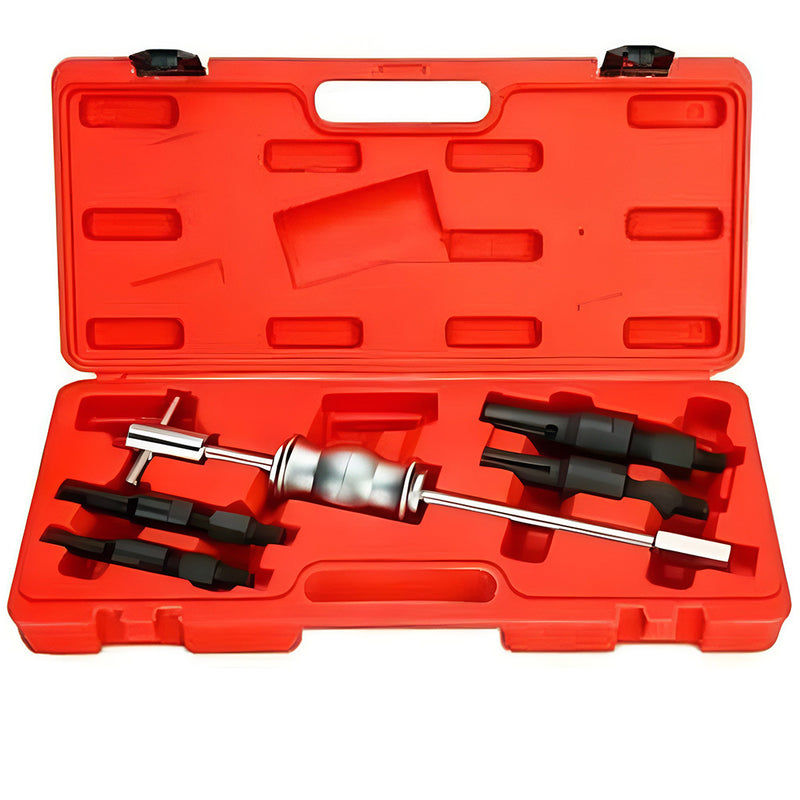 Slide hammer bearing puller set