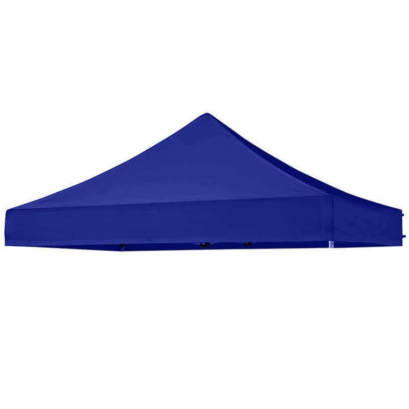 Blue gazebo roof canopy