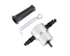 Adjustable Double Head Sheet Metal Nibbler Cutter Cutting Power Drill Attachment