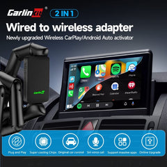 CarlinKit 5.0 Wireless Apple CarPlay & Wireless Android Auto Adapter