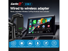 CarlinKit 5.0 Wireless Apple CarPlay & Wireless Android Auto Adapter