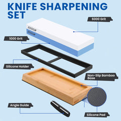 Knife Sharpener Whetstone Kit