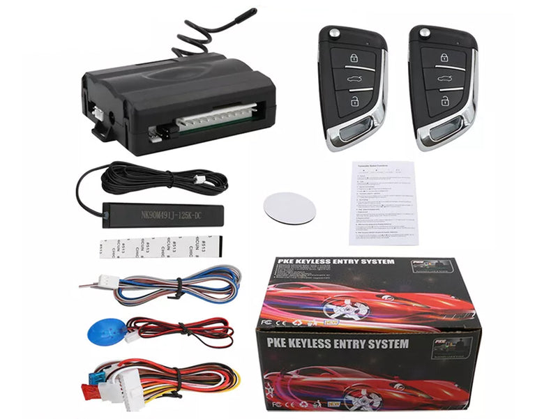 Car Keyless Entry Security System Remote Control Door Central Lock Locking Kit